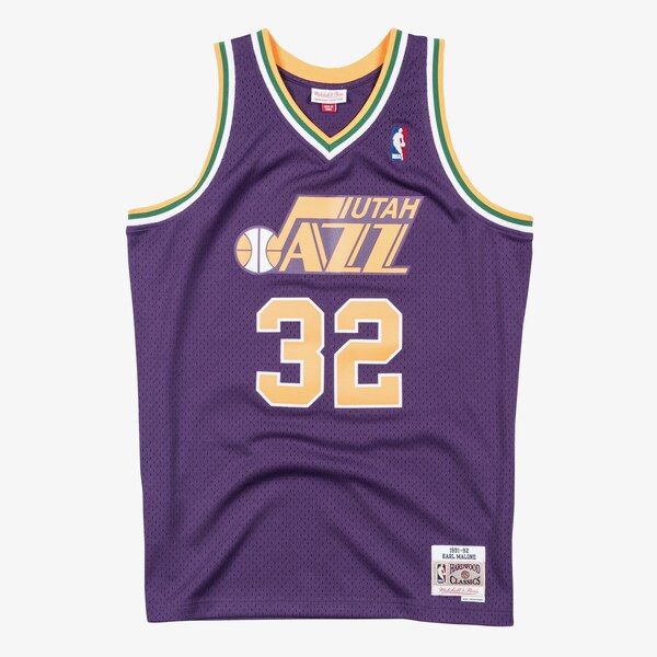 Utah Jazz Mitchell AND Ness Hartholz Klassiker Road Swingman Jersey Jugend 2025/26