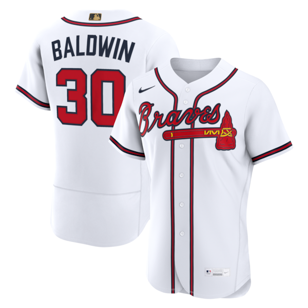 Nike Herren Drake Baldwin Weißes Atlanta Braves MLB Awards Authentic Jersey 2025/26