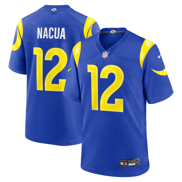 Earnest Brown IV LOS Angeles Rams Nike Team Game Jersey Royal 2025/26
