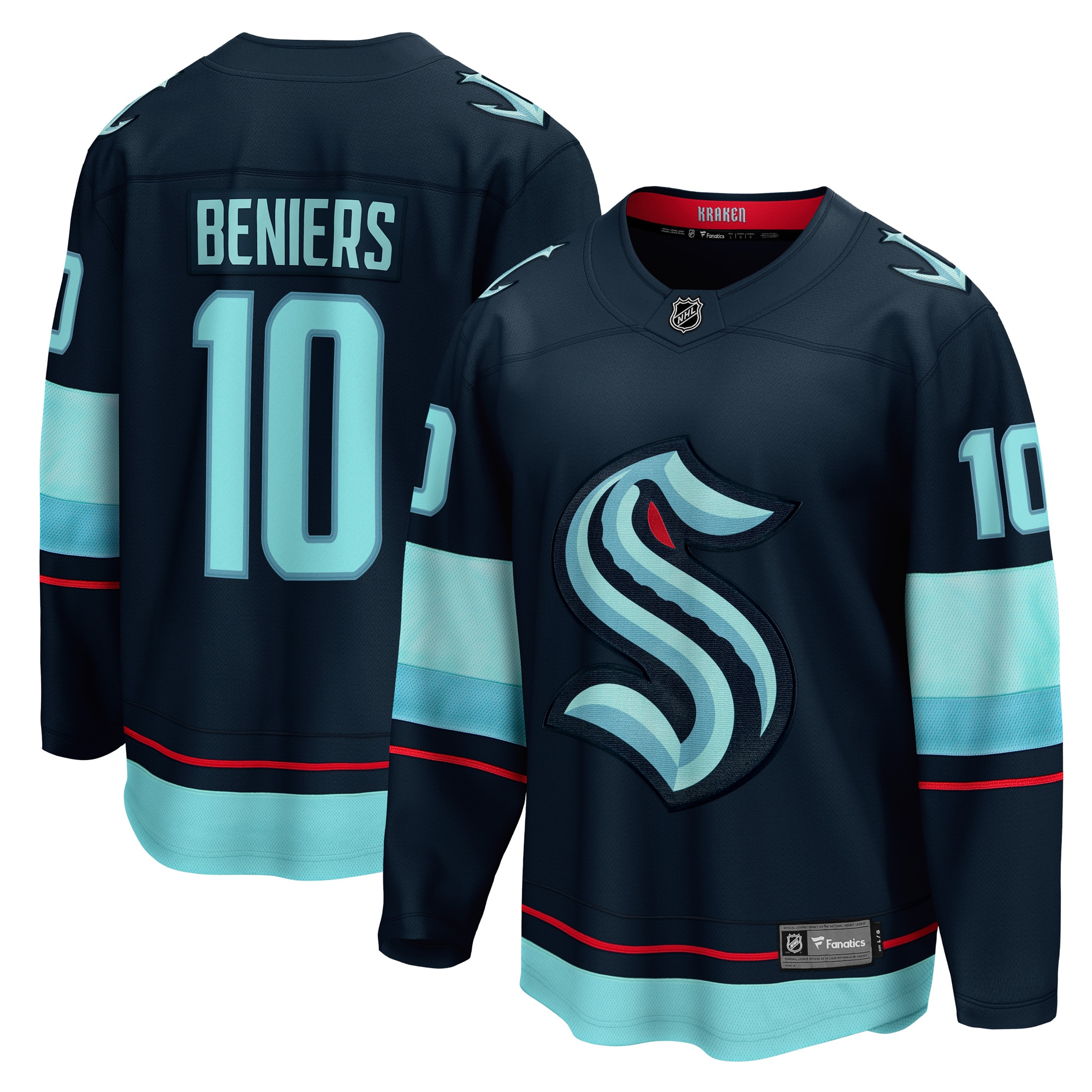 Seattle Kraken Fanatics Branded Breakaway Auswärtstrikot 2025/26