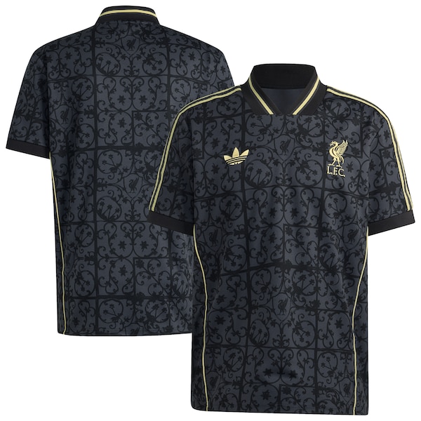 Liverpool Adidas Lifestyler Trikot Dunkelgrau 2025/26